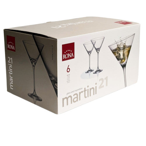 Rona Martini Glasses | Set of 6 Glasses