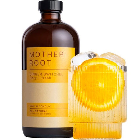 Mother Root, Ginger Switchel NV Alcohol Free Single Bottle