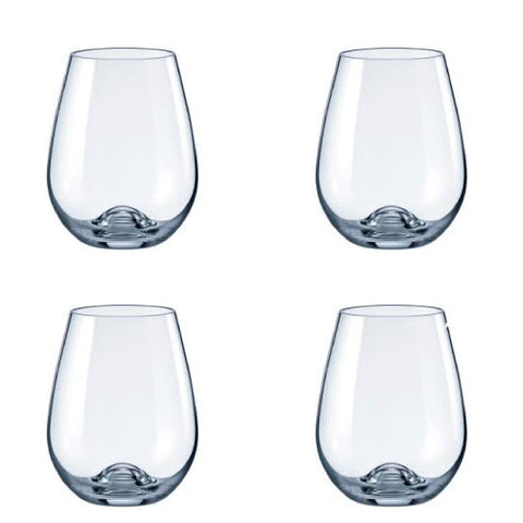 Rona Drinkmaster 33 Stemless Wine Glasses - Set of 4