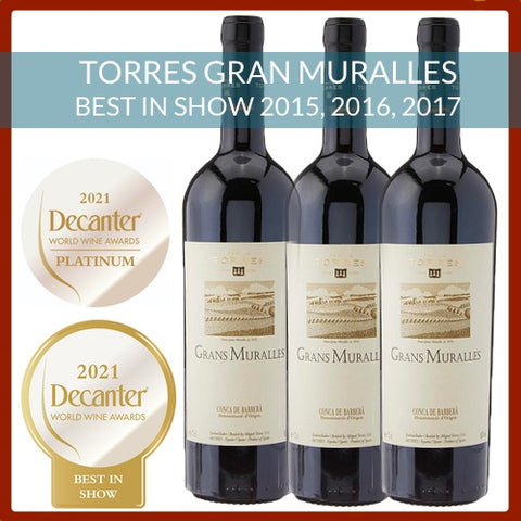 Torres Grans Muralles 2017 - Single Bottle