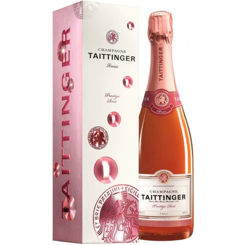 Taittinger Prestige Rosé Single Bottle Gift Box