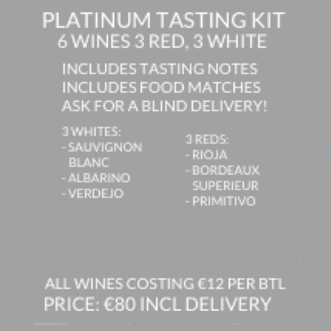 Platinum Wedding Tasting Kit (6 Wines)