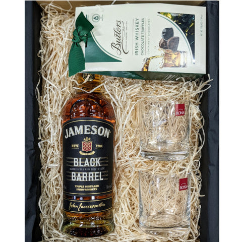 Jameson Black Barrel Irish Whiskey Gift Box