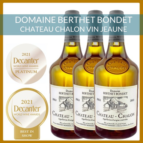 Domaine Berthet-Bondet Chateau Chalon, Jura, France (62CL.) 2013 Single Bottle