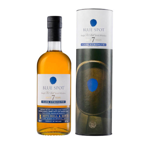 Blue Spot Cask Strength 7 year old Whiskey