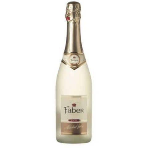 Faber Sparkling White Alcohol Free Wine Single Bottle