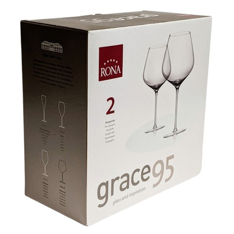 Rona Grace Red Wine Set of 2 Glasses