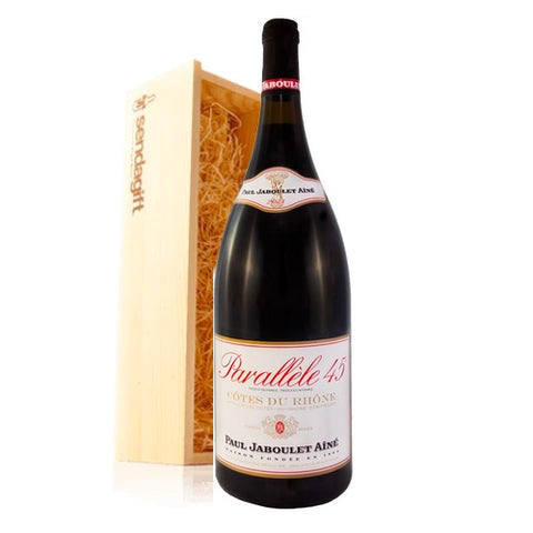 Paul Jaboulet Paralelle 45 Cotes du Rhone 'Organic' Magnum in Wood