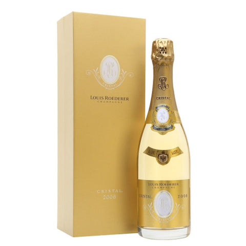Champagne Louis Roederer Cristal Single Magnum 2008 Vintage in Gift Box