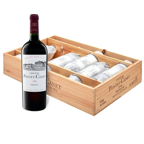 Chateau Pontet Canet Grand Cru Classe 2015 Single Bottle