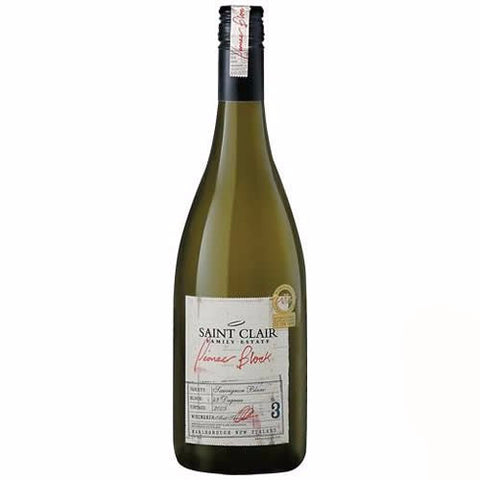 Saint Clair Pioneer Block Marlborough Sauvignon Blanc Single Btl