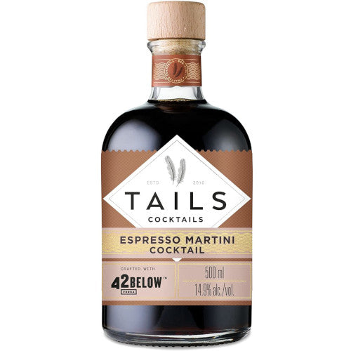 Tails Ready to Serve Espresso Martini 50cl (4 cocktails)