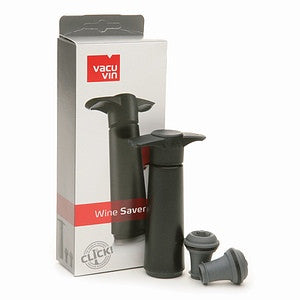 Vacuvin Wine Saver Pump & 2 bottle Stoppers