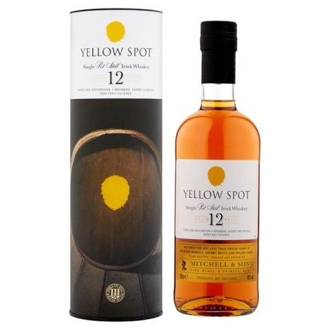 Yellow Spot 12 Year Old Single Pot Still Irish Whiskey